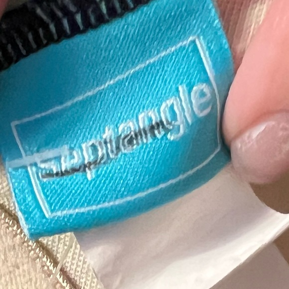 Septangle Plus Size Tankini Bathing Suite Top Size 18W - Picture 7 of 9